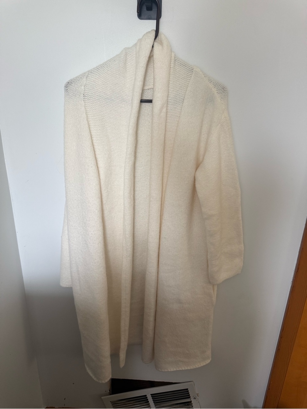 Kindred Bravely Cream Open-Front Knit Cardigan